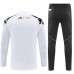 Реал Мадрид тренировочный костюм белый с черным Марвел 2025/26