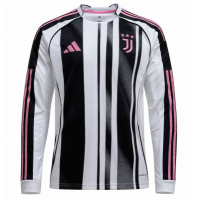 Ювентус футболка домашняя с длинным рукавом 2025/26