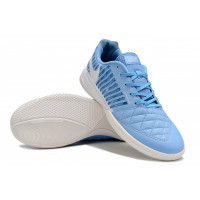 Футзалки Nike Lunar Gato II небесно-голубые с белыми вставками