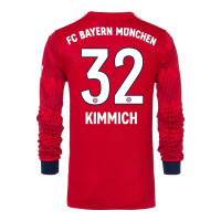Футболка с длинным рукавом Киммих номер 32 Бавария Мюнхен сезон 2018/19