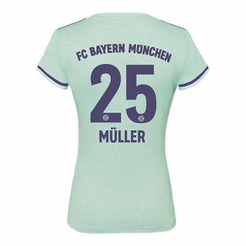 Футболка женская Бавария Мюнхен гостевая сезон 2018/19 Мюллер 25