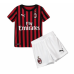 Футбольная форма Милана детская для домашних игр 2019-2020 Пентек 19