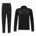 Спортивный костюм Манчестер Юнайтед чёрный с красным сезон 2019-2020