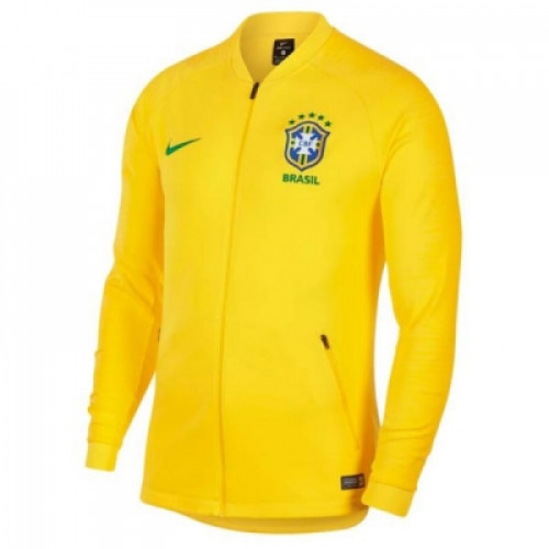 Желтая олимпийка сборной Бразилии сезона 2018/19