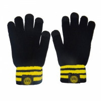 Теплые вязаные перчатки с эмблемой Borussia Dortmund
