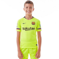 Футбольная форма для детей Барселона гостевая 18-19