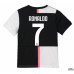 Ювентус (Juventus) футболка домашняя детская 2019-2020 Cristiano Ronaldo 7