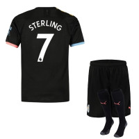 Манчестер Сити (Manchester City) форма гостевая 2019-2020 (футболка+шорты+гетры) Стерлинг 7