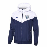 Куртка-ветровка сборной Англии Nike бело-синяя сезон 2019-2020