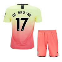 Форма Манчестер Сити резервная 2019/20 (футболка+шорты) Де Брейне 17