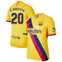 Барселона (Barcelona) Футболка гостевая 2019-2020 Роберто 20