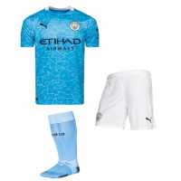 Манчестер Сити домашняя форма сезон 2020-2021 (футболка+шорты+гетры)