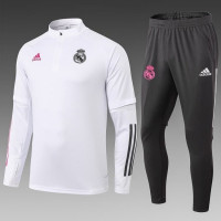 Реал Мадрид тренировочный костюм бело-черный сезон 2020-2021