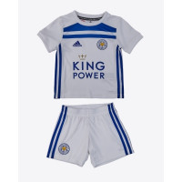 Детская форма Лестер Сити (FC Leicester City) гостевая (футболка + шорты) сезон 2018/19 белая