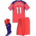 Детская резервная форма ФК Челси 2020-2021 Тимо Вернер 11 (футболка + шорты + гетры)