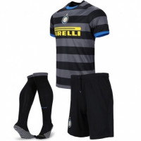 Детская резервная форма Интер сезон 2020-2021 (футболка + шорты + гетры)