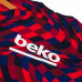 Сине-гранатовая тренировочная игровая футболка Барселоны 2020-2021 сезона