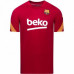 Красная тренировочная игровая футболка Барселоны 2020-2021 сезона