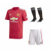 Манчестер Юнайтед домашняя детская форма сезон 2020-2021 (футболка + шорты + гетры)