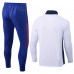 Лион тренировочный костюм бело-синий 2020/2021