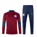 Манчестер Сити тренировочный костюм красно-синий 2020/2021