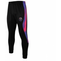 ПСЖ спортивные штаны 2020-2021 черные с фиолетовыми вставками