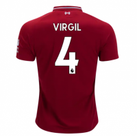 Футболка Ливерпуль домашная сезон 2018/19 Виргил ван Дейк 4