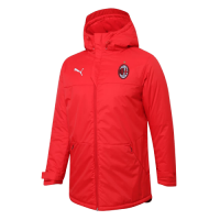Милан утепленная куртка 2021-2022 красная