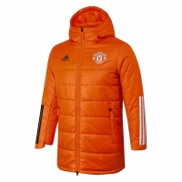 Манчестер Юнайтед утепленная куртка 2021-2022 оранжевый