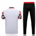 Спортивный костюм Манчестер Юнайтед с белым поло сезон 2022-2023