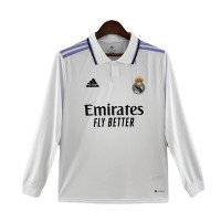 Реал Мадрид домашняя футболка сезона 2022-2023 с длинным рукавом