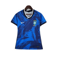 Сборная Бразилии женская специальная футболка 2022-2023 синяя
