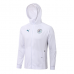 Манчестер Сити спортивный костюм с белой толстовкой 2021-2022