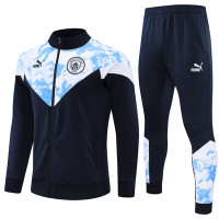 Манчестер Сити детский спортивный костюм 2022-2023 тёмно-синий