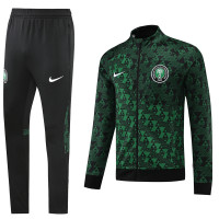 Сборная Нигерии спортивный костюм тёмно-зелёный 2022-2023