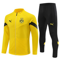 Боруссия Дортмунд детский спортивный костюм сезона 2022-2023 жёлтый