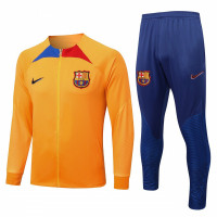Барселона спортивный костюм 2022-2023 оранжевый