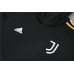 Ювентус тренировочный костюм с высоким воротником 2022-2023 чёрный