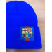 Барселона шапка синяя