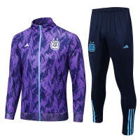 Сборная Аргентины детский спортивный костюм 2022-2023 фиолетовый