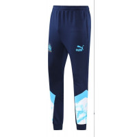 Манчестер Сити спортивные штаны синие с белым и голубым 2022-2023