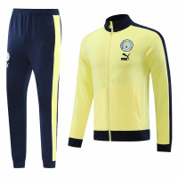 Манчестер Сити спортивный костюм 2023-2024 светло-жёлтый