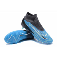 Бутсы Nike Phantom GX Elite синие с чёрным