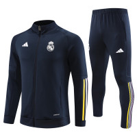 Реал Мадрид спортивный костюм 2023-2024 тёмно-синий