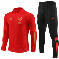Арсенал спортивный костюм 2023-2024 красный с золотым