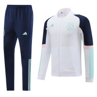 Аякс спортивный костюм 2023-2024 бело-синий