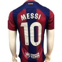 Барселона футболка домашняя (игровая версия) 2023/24 Месси 10