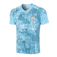 Манчестер Сити тренировочная футболка 2023/24 голубая