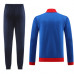 Лион спортивный костюм 2023/24 синий с красным