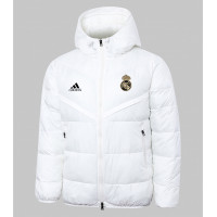 Реал Мадрид утепленная спортивная куртка 2023/24 белая